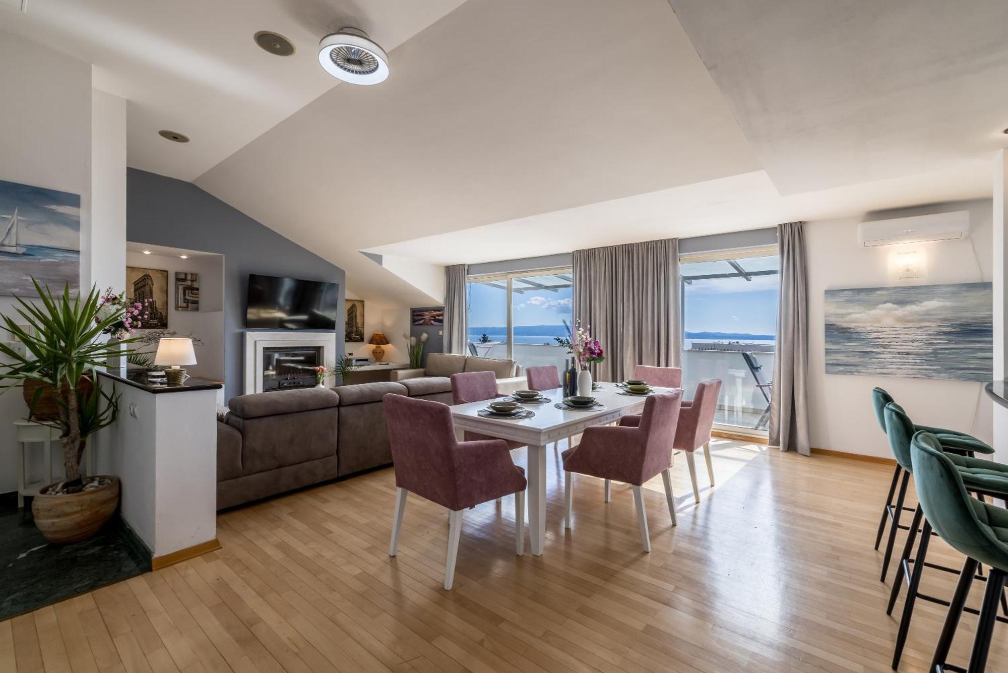 Urban Utopia Penthouse With Private Parking Split Dış mekan fotoğraf